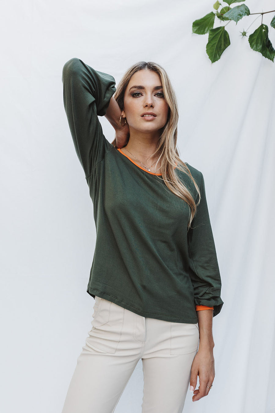 Polera Boston Verde