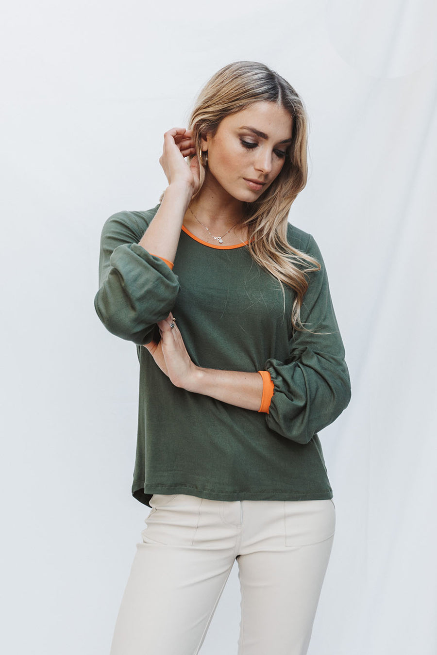 Polera Boston Verde