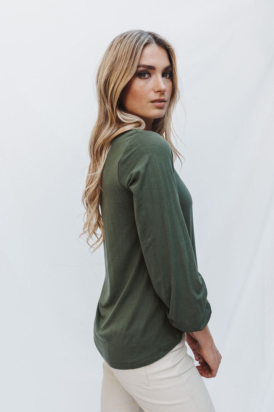 Polera Boston Verde