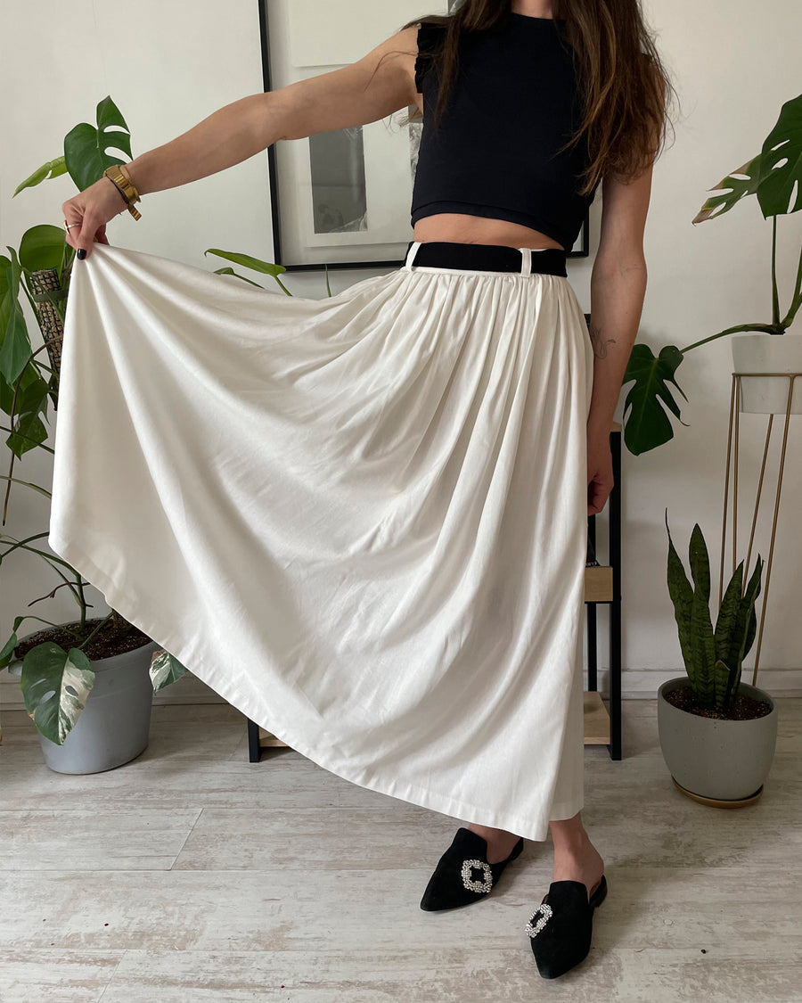 Pollera Bali Blanco
