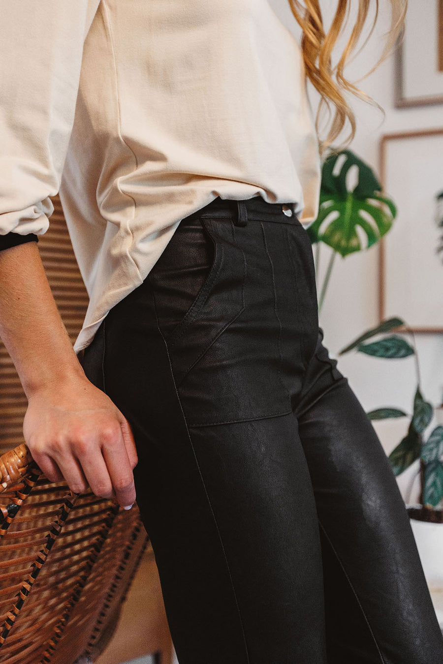 Pantalón Singapur Negro