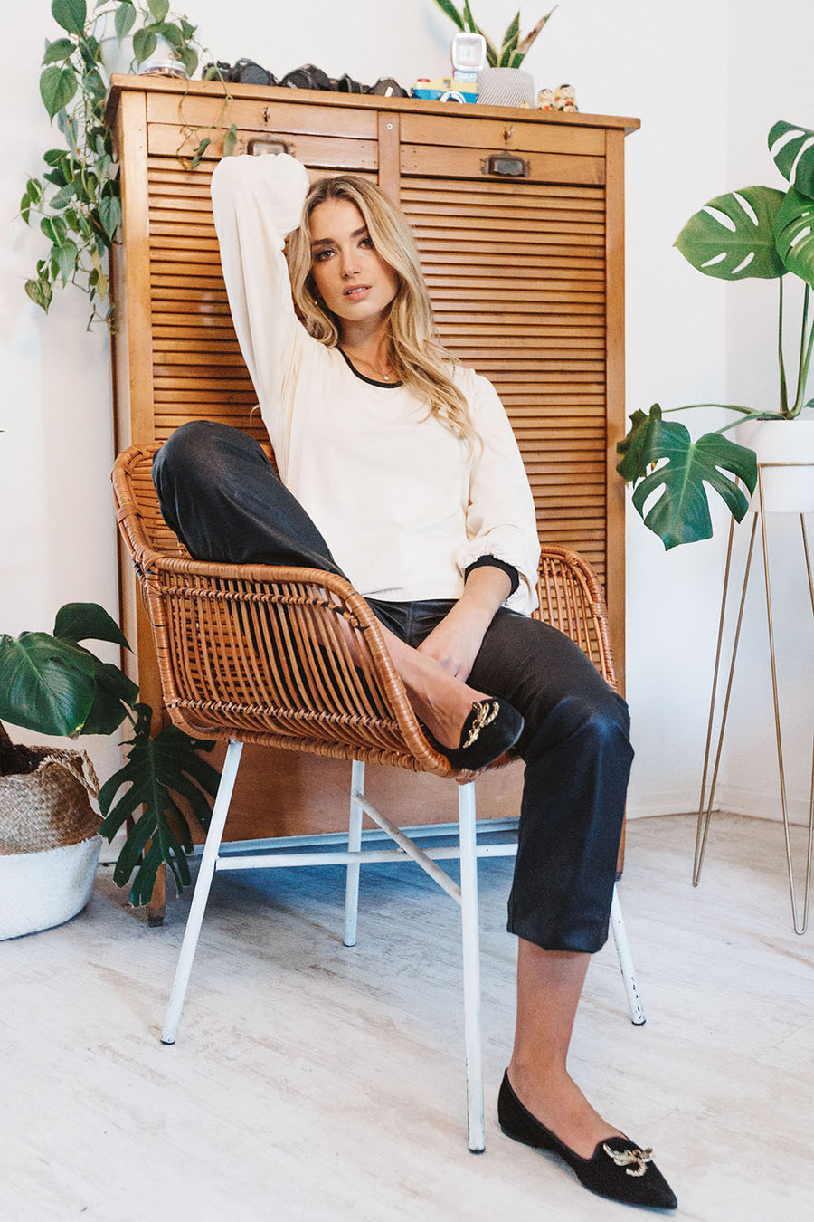 Pantalón Singapur Negro