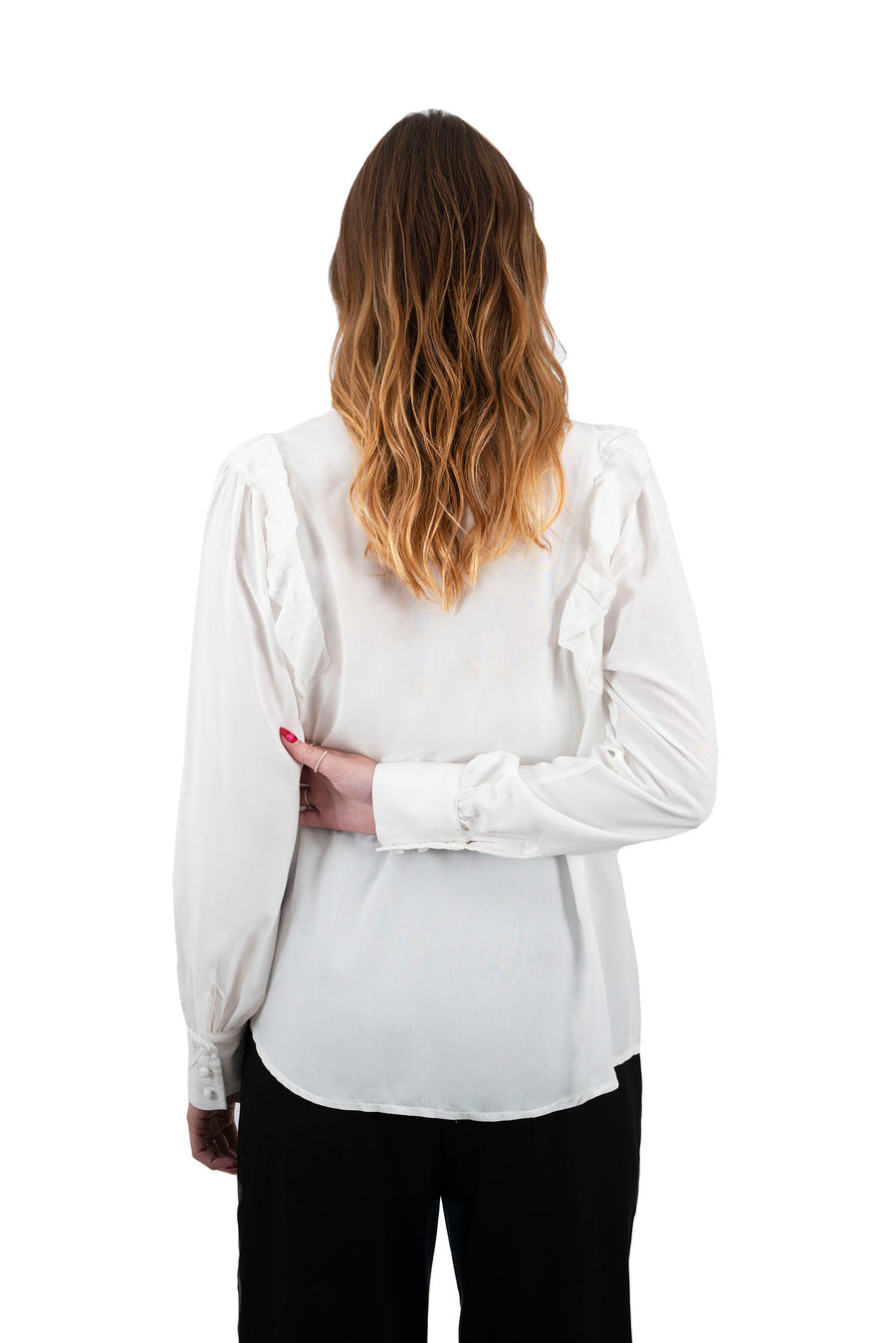 Blusa Split Blanca