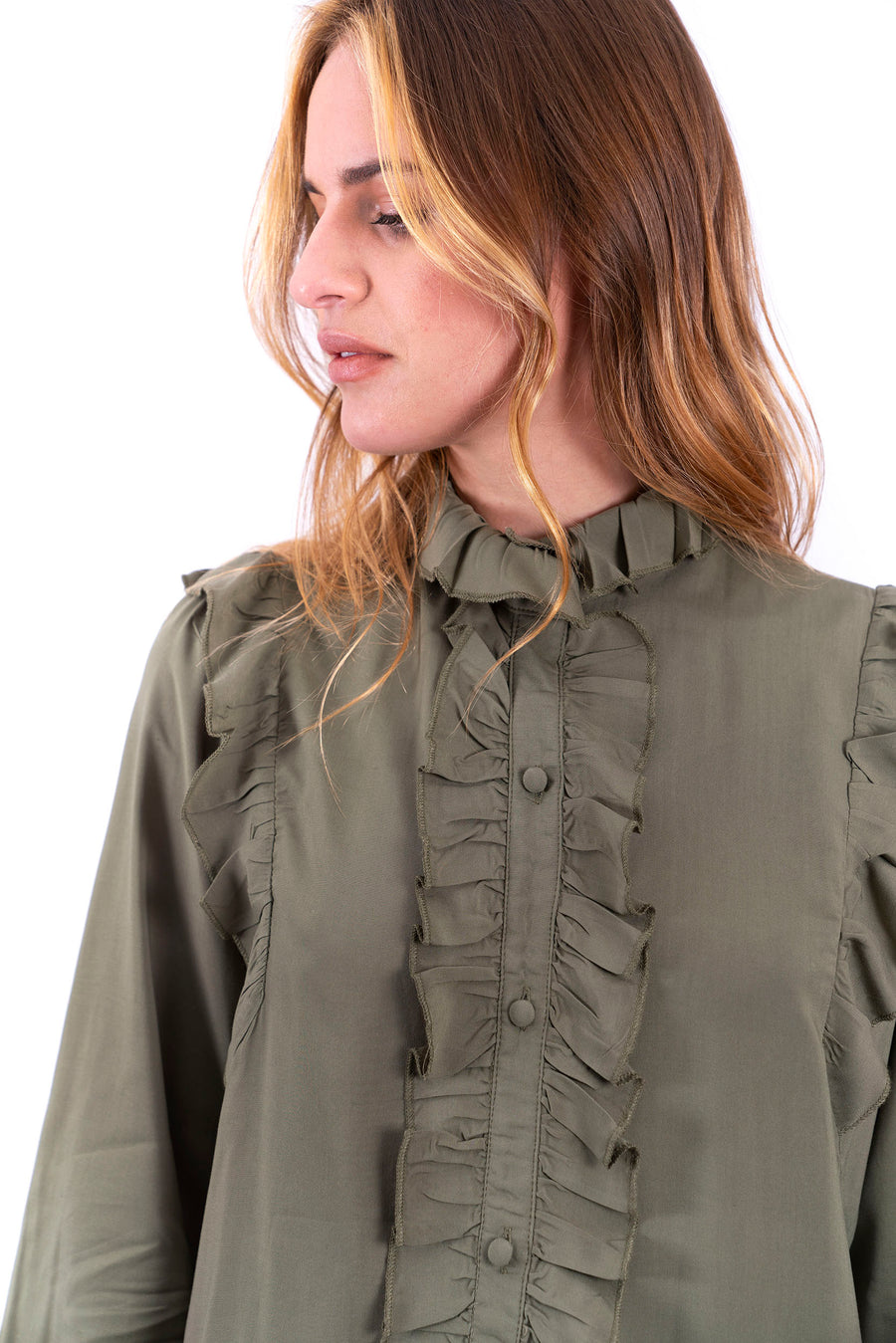 Blusa Split Verde
