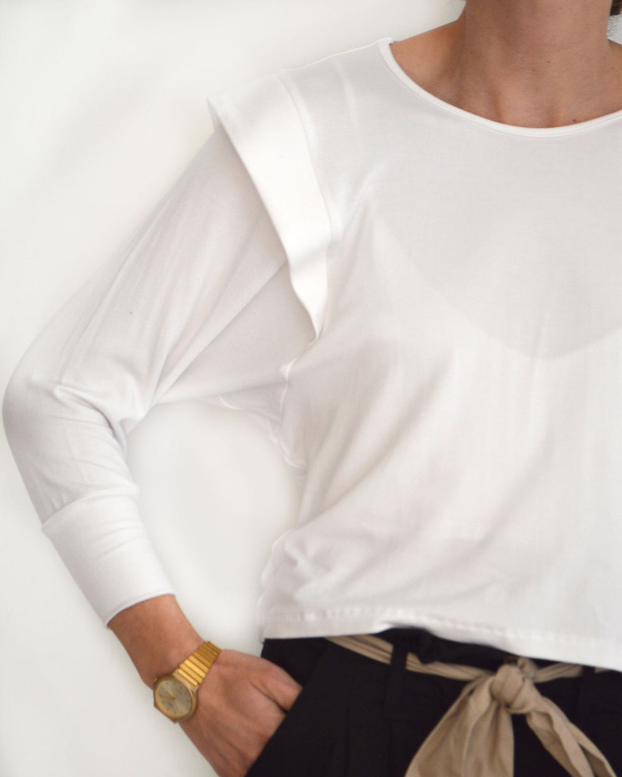 Polera Copenhague Blanca